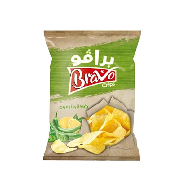 Bravo Chips Lemon &amp;amp; Jalapeno