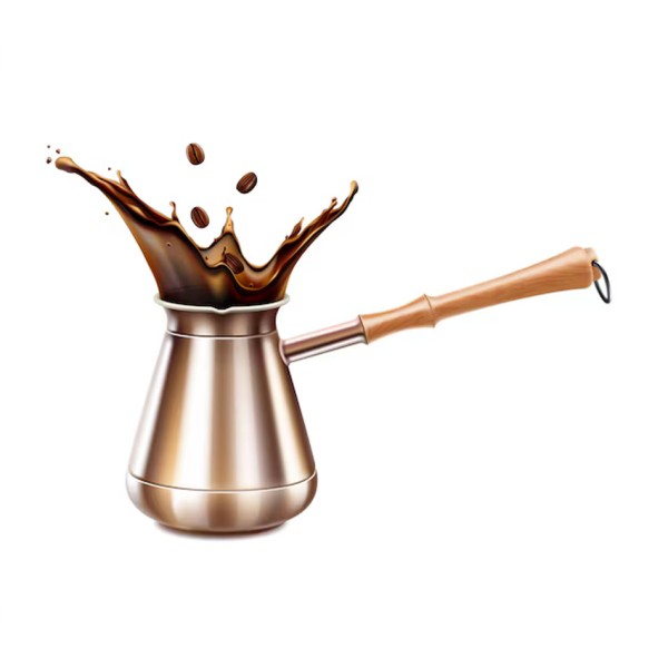 Turkish Coffee Cooper Pot Medium