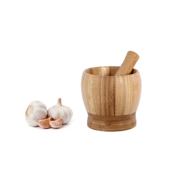 Wooden Garlic Grinder