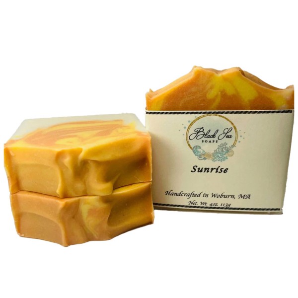 Sunrise Black Soap Bar 16oz