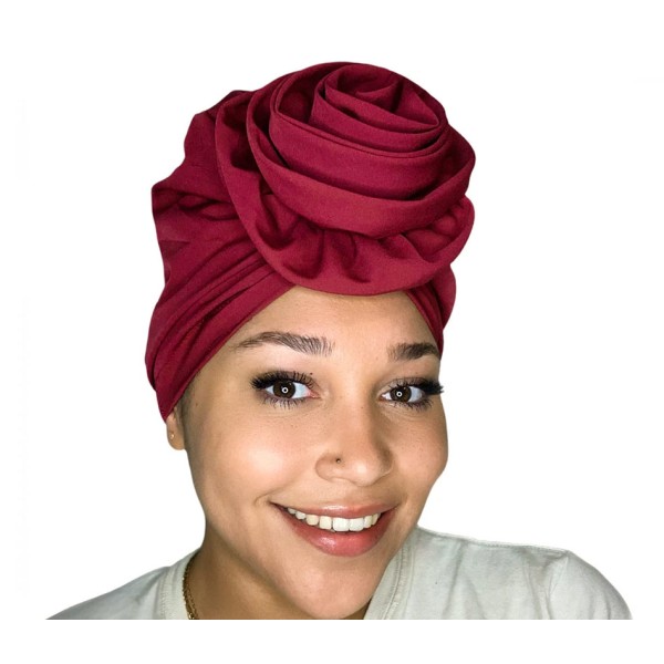 Burgundy Head Wrap