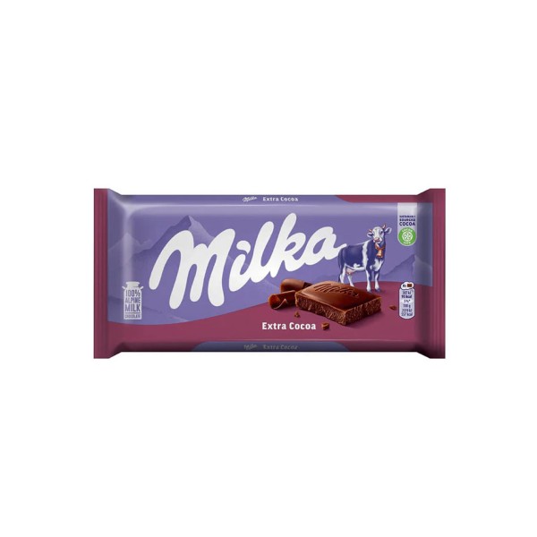 Milka Chocolate Extra Cocoa