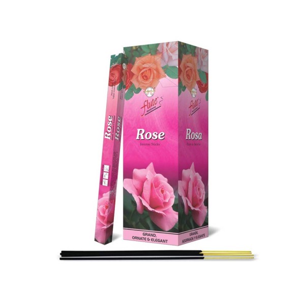 Flute Incense Cones Rose