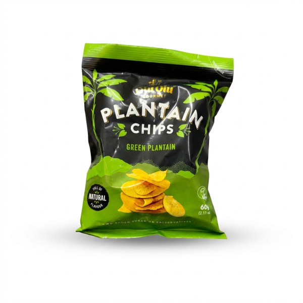 Olu Olu Plantain Chips green
