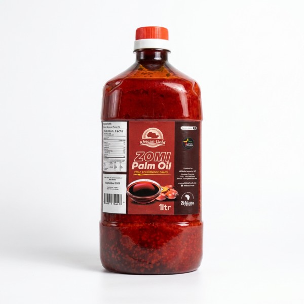 African Gold Zomi Palm Oil 1ltr
