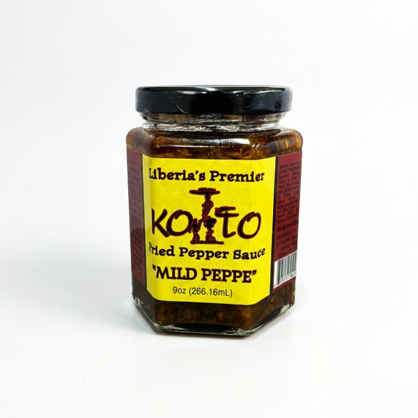 Kotto Fried Pepper Sauce Mild 9oz